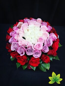 Buquet degradado en base